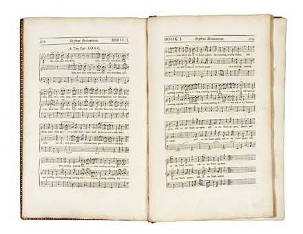  Purcell Henry : Orpheus Britannicus. A Collection of All The Choicest Songs... Musica, Religione, Musica, Teatro, Spettacolo  - Auction Books, Autographs and Manuscripts - Libreria Antiquaria Gonnelli - Casa d'Aste - Gonnelli Casa d'Aste