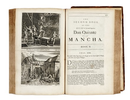  Cervantes Saavedra Miguel (de) : The history of the most renowned Don Quixote of Mancha, and his trusty squire, Sancho Pancha... Letteratura spagnola, Figurato, Letteratura, Collezionismo e Bibliografia  - Auction Books, Autographs and Manuscripts - Libreria Antiquaria Gonnelli - Casa d'Aste - Gonnelli Casa d'Aste