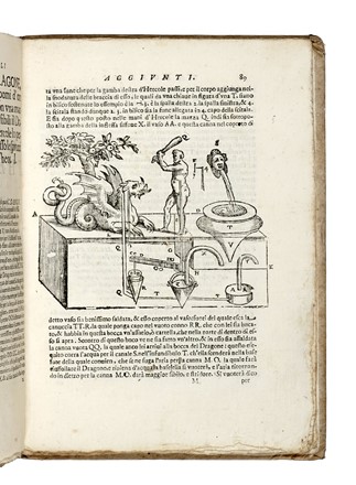  Heron Alexandrinus : Gli artificiosi et curiosi moti spiritali?  Giovanni Battista Aleotti  - Auction Books, Autographs and Manuscripts - Libreria Antiquaria Gonnelli - Casa d'Aste - Gonnelli Casa d'Aste