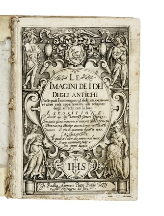  Cartari Vincenzo : Le imagini de i dei degli antichi... Figurato, Arte, Collezionismo e Bibliografia  - Auction Libri, Autografi e Manoscritti - Libreria Antiquaria Gonnelli - Casa d'Aste - Gonnelli Casa d'Aste