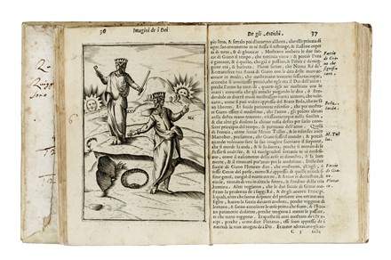  Cartari Vincenzo : Le imagini de i dei degli antichi... Figurato, Arte, Collezionismo e Bibliografia  - Auction Libri, Autografi e Manoscritti - Libreria Antiquaria Gonnelli - Casa d'Aste - Gonnelli Casa d'Aste