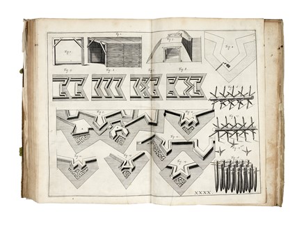  Cellarius Christoph : Architectura militaris, oder grundtliche Underweisung der heuttiges Tages... Architettura Militare, Figurato, Storia, Architettura, Collezionismo e Bibliografia, Storia, Diritto e Politica  - Auction Libri, Autografi e Manoscritti - Libreria Antiquaria Gonnelli - Casa d'Aste - Gonnelli Casa d'Aste