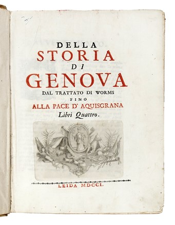  Mascardi Agostino : La congiura del conte Gio. Luigi de Fieschi... Storia locale, Storia, Diritto e Politica  - Auction Libri, Autografi e Manoscritti - Libreria Antiquaria Gonnelli - Casa d'Aste - Gonnelli Casa d'Aste