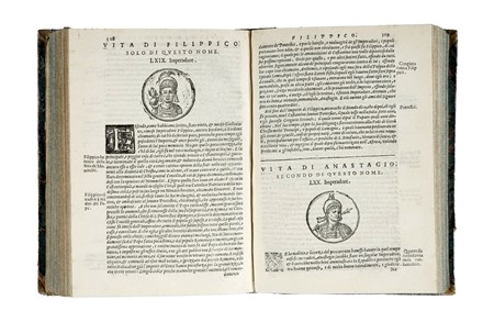  Dolce Lodovico, Mexia Pedro : Le vite de gli Imperadori Romani da Giulio Cesare fino a Massimiliano...  - Asta Libri, Autografi e Manoscritti - Libreria Antiquaria Gonnelli - Casa d'Aste - Gonnelli Casa d'Aste