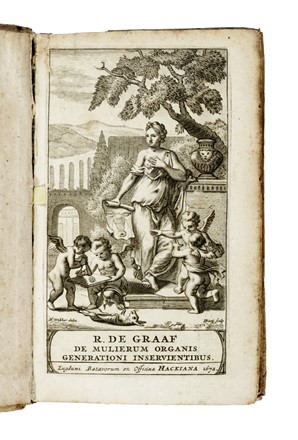  Graaf Reinier (de) : De mulierum organis generationi inservientibus tractatus novus... Medicina  - Auction Books, Autographs and Manuscripts - Libreria Antiquaria Gonnelli - Casa d'Aste - Gonnelli Casa d'Aste