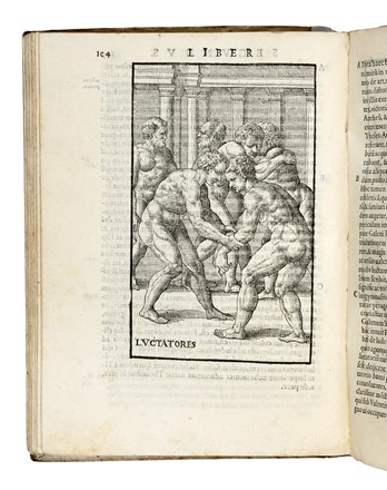  Mercuriale Girolamo : De arte gymnastica libri sex... Feste - Folklore - Giochi - Sport, Altri sport - giochi e passatempi, Figurato  - Auction Books, Autographs and Manuscripts - Libreria Antiquaria Gonnelli - Casa d'Aste - Gonnelli Casa d'Aste
