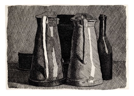  Giorgio Morandi  (Bologna, 1890 - 1964) [da] : Lotto composto di 4 incisioni.  - Auction Arte Antica, Moderna e Contemporanea [parte II] - Libreria Antiquaria Gonnelli - Casa d'Aste - Gonnelli Casa d'Aste