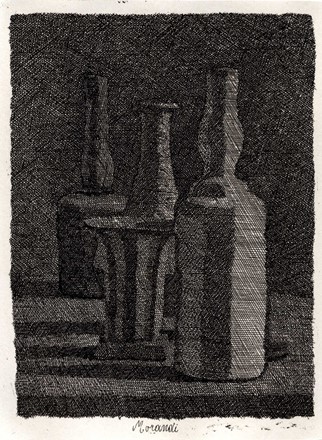 Giorgio Morandi  (Bologna, 1890 - 1964) [da] : Lotto composto di 4 incisioni.  - Auction Arte Antica, Moderna e Contemporanea [parte II] - Libreria Antiquaria Gonnelli - Casa d'Aste - Gonnelli Casa d'Aste