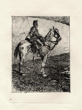  Giovanni Fattori  (Livorno, 1825 - Firenze, 1908) : Lotto composto di 3 incisioni.  - Auction Arte Antica, Moderna e Contemporanea [parte II] - Libreria Antiquaria Gonnelli - Casa d'Aste - Gonnelli Casa d'Aste