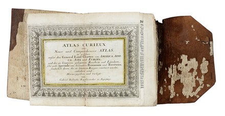  Bodenehr Gabriel : Atlas curieux oder Neuer und compendieuser Atlas... Geografia e viaggi  - Auction Books, Autographs and Manuscripts - Libreria Antiquaria Gonnelli - Casa d'Aste - Gonnelli Casa d'Aste