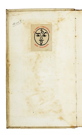  Graber Johann Georg, Gichtel Johann Georg : (Theosophia Practica). Eine kurtze Er�fnung und Anweisung der dreyen Principien und Welten im Menschen... Occultismo  - Auction Books, Autographs and Manuscripts - Libreria Antiquaria Gonnelli - Casa d'Aste - Gonnelli Casa d'Aste