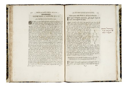  Euclides, Viviani Vincenzo : Quinto libro degli elementi d'Euclide, ovvero scienza universale delle proporzioni spiegata colla dottrina del Galileo... Scienze tecniche e matematiche  Galileo Galilei  (1564 - 1642), Evangelista Torricelli  - Auction Books, Autographs and Manuscripts - Libreria Antiquaria Gonnelli - Casa d'Aste - Gonnelli Casa d'Aste