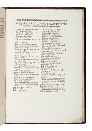  Diophantus Alexandrinus : Arithmeticorum libri sex et De numeris multangulis liber unus...  Pierre (de) Fermat  - Asta Libri, autografi e manoscritti - Libreria Antiquaria Gonnelli - Casa d'Aste - Gonnelli Casa d'Aste
