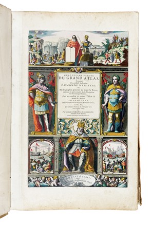  Janssonius Johannes : Cinquiesme partie du grand atlas contenant une parfaicte description du monde maritime... Atlanti, Geografia e viaggi  - Auction Books, Autographs and Manuscripts - Libreria Antiquaria Gonnelli - Casa d'Aste - Gonnelli Casa d'Aste