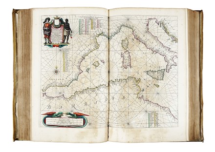  Janssonius Johannes : Cinquiesme partie du grand atlas contenant une parfaicte description du monde maritime... Atlanti, Geografia e viaggi  - Auction Books, Autographs and Manuscripts - Libreria Antiquaria Gonnelli - Casa d'Aste - Gonnelli Casa d'Aste