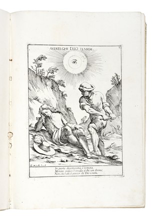  Mitelli Giuseppe Maria : Proverbj figurati consecratj al serenissimo principe Francesco Maria di Toscana... Figurato, Collezionismo e Bibliografia  - Auction Books, Autographs and Manuscripts - Libreria Antiquaria Gonnelli - Casa d'Aste - Gonnelli Casa d'Aste