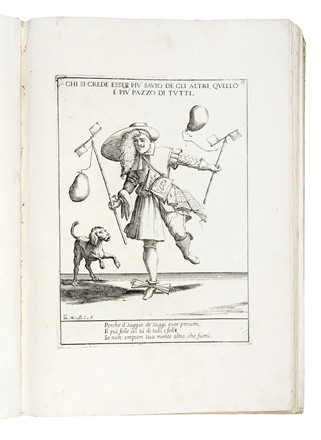 Mitelli Giuseppe Maria : Proverbj figurati consecratj al serenissimo principe Francesco Maria di Toscana... Figurato, Collezionismo e Bibliografia  - Auction Books, Autographs and Manuscripts - Libreria Antiquaria Gonnelli - Casa d'Aste - Gonnelli Casa d'Aste