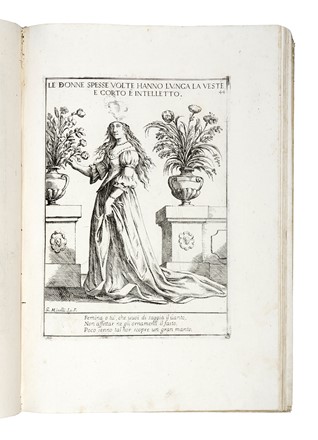  Mitelli Giuseppe Maria : Proverbj figurati consecratj al serenissimo principe Francesco Maria di Toscana... Figurato, Collezionismo e Bibliografia  - Auction Books, Autographs and Manuscripts - Libreria Antiquaria Gonnelli - Casa d'Aste - Gonnelli Casa d'Aste
