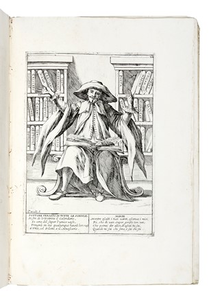  Mitelli Giuseppe Maria : Proverbj figurati consecratj al serenissimo principe Francesco Maria di Toscana... Figurato, Collezionismo e Bibliografia  - Auction Books, Autographs and Manuscripts - Libreria Antiquaria Gonnelli - Casa d'Aste - Gonnelli Casa d'Aste