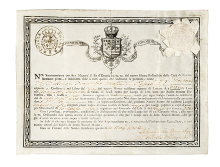 Monte della citt� di Firenze. Storia, Storia, Diritto e Politica  - Auction Books, Autographs and Manuscripts - Libreria Antiquaria Gonnelli - Casa d'Aste - Gonnelli Casa d'Aste