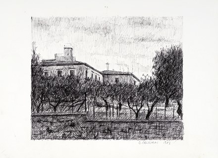  Autori vari : Lotto composto di 13 disegni e incisioni del XX secolo.  - Auction Arte Antica, Moderna e Contemporanea [parte II] - Libreria Antiquaria Gonnelli - Casa d'Aste - Gonnelli Casa d'Aste