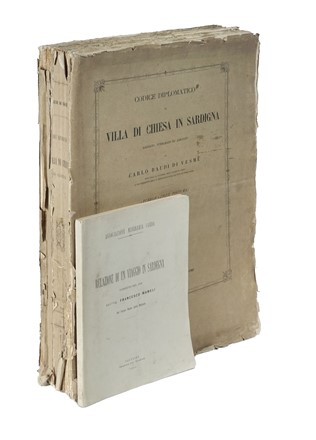  Baudi di Vesme Carlo : Codice diplomatico di Villa di chiesa in Sardigna. Storia, Storia locale, Storia, Diritto e Politica, Storia, Diritto e Politica  - Auction Books, Autographs and Manuscripts - Libreria Antiquaria Gonnelli - Casa d'Aste - Gonnelli Casa d'Aste