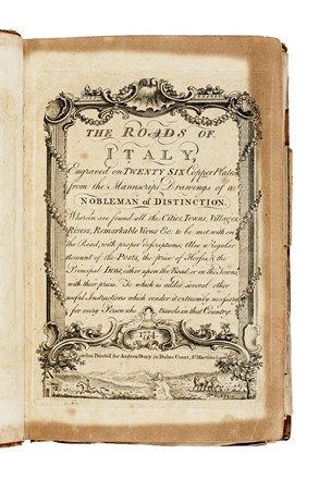 Le porte-feuille necessaire a tous les seigneurs qui font le tour d'Italie... | Il portafoglio necessario a tutti quelli che fanno il giro d'Italia... Guida illustrata, Geografia e viaggi  - Auction Books, Autographs and Manuscripts - Libreria Antiquaria Gonnelli - Casa d'Aste - Gonnelli Casa d'Aste