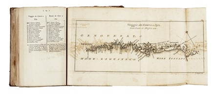 Le porte-feuille necessaire a tous les seigneurs qui font le tour d'Italie... | Il portafoglio necessario a tutti quelli che fanno il giro d'Italia... Guida illustrata, Geografia e viaggi  - Auction Books, Autographs and Manuscripts - Libreria Antiquaria Gonnelli - Casa d'Aste - Gonnelli Casa d'Aste