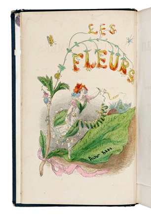  Grandville J.J. [pseud. di G�rard Jean Ignace Isidore] : Les Fleurs Anim�es... Tomo I [-II].  - Asta Libri, autografi e manoscritti - Libreria Antiquaria Gonnelli - Casa d'Aste - Gonnelli Casa d'Aste