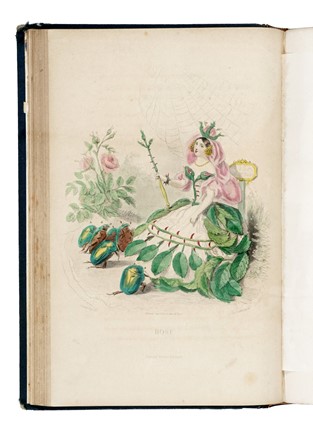  Grandville J.J. [pseud. di G�rard Jean Ignace Isidore] : Les Fleurs Anim�es... Tomo I [-II].  - Asta Libri, autografi e manoscritti - Libreria Antiquaria Gonnelli - Casa d'Aste - Gonnelli Casa d'Aste