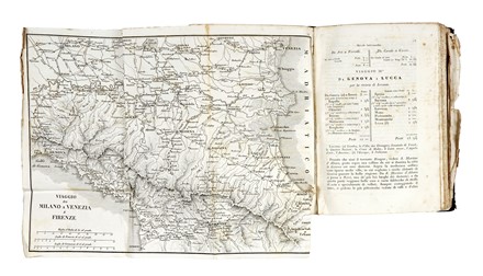  Vallardi Giuseppe : Itinerario d'Italia...  - Asta Libri, autografi e manoscritti - Libreria Antiquaria Gonnelli - Casa d'Aste - Gonnelli Casa d'Aste