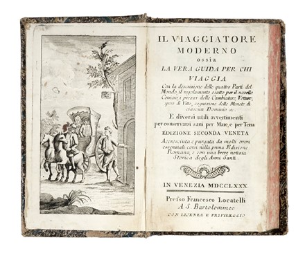 Il viaggiatore moderno ossia la vera guida per chi viaggia... Geografia e viaggi  - Auction Books, Autographs and Manuscripts - Libreria Antiquaria Gonnelli - Casa d'Aste - Gonnelli Casa d'Aste