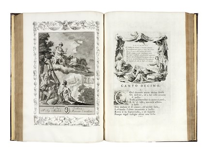  Tasso Torquato : La Gerusalemme liberata [...] Con le figure di Giambatista Piazzetta alla sacra real maest� di Maria Teresa d'Austria... Letteratura italiana, Figurato, Letteratura, Collezionismo e Bibliografia  Giovanni Battista Piazzetta  (Venezia, 1683 - 1754)  - Auction Books, Autographs and Manuscripts - Libreria Antiquaria Gonnelli - Casa d'Aste - Gonnelli Casa d'Aste