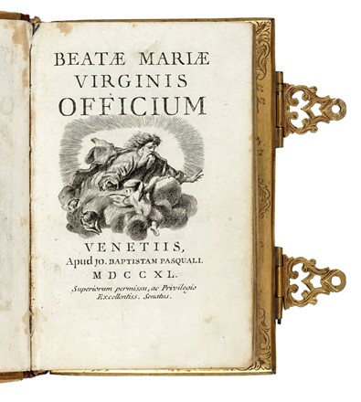  Piazzetta Giovanni Battista : Beatae Mariae virginis officium... Religione, Libro d'Ore, Figurato, Collezionismo e Bibliografia, Collezionismo e Bibliografia  - Auction Books, Autographs and Manuscripts - Libreria Antiquaria Gonnelli - Casa d'Aste - Gonnelli Casa d'Aste