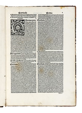  Sermoneta Giovanni : Questiones subtilissime [...] super librum afforismorum eiusdem super librum Tegni. Medicina  - Auction Books, Autographs and Manuscripts - Libreria Antiquaria Gonnelli - Casa d'Aste - Gonnelli Casa d'Aste