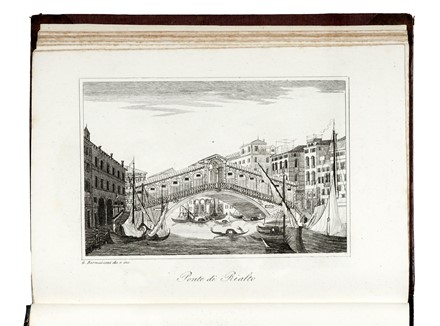  Paoletti Ermolao : Il fiore di Venezia ossia i quadri, i monumenti, le vedute, ed i costumi veneziani... Volume I (-IV).  - Auction Books, Autographs and Manuscripts - Libreria Antiquaria Gonnelli - Casa d'Aste - Gonnelli Casa d'Aste