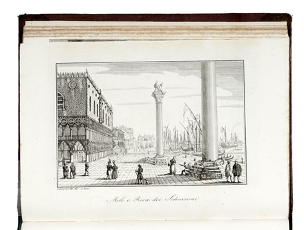  Paoletti Ermolao : Il fiore di Venezia ossia i quadri, i monumenti, le vedute, ed i costumi veneziani... Volume I (-IV).  - Auction Books, Autographs and Manuscripts - Libreria Antiquaria Gonnelli - Casa d'Aste - Gonnelli Casa d'Aste