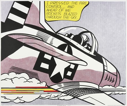  Roy Lichtenstein  (New York, 1923 - 1997) : Whaam!  - Asta Arte Antica, Moderna e Contemporanea [parte II] - Libreria Antiquaria Gonnelli - Casa d'Aste - Gonnelli Casa d'Aste