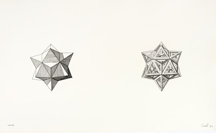  Mario Ceroli  (Castel Frentano, 1938) : Le idee direttrici-La Divina Proporzione.  - Auction Old Masters, Modern and Contemporary Art - Libreria Antiquaria Gonnelli - Casa d'Aste - Gonnelli Casa d'Aste
