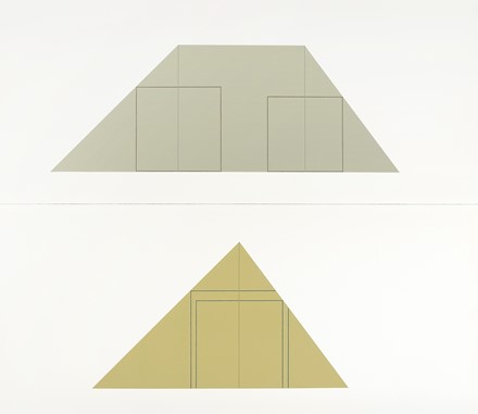  Robert Mangold  (North Tonawanda, 1937) : A Book of Silk Screen Prints : Multiple Panel Paintings 1973-1976.  - Auction Old Masters, Modern and Contemporary Art - Libreria Antiquaria Gonnelli - Casa d'Aste - Gonnelli Casa d'Aste