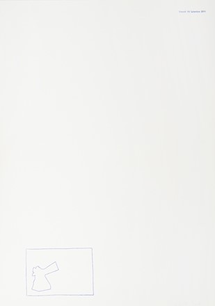  Alighiero Boetti  (Torino, 1940 - Roma, 1994) : 12 forme dal 10 giugno 1967.  - Auction Old Masters, Modern and Contemporary Art - Libreria Antiquaria Gonnelli - Casa d'Aste - Gonnelli Casa d'Aste