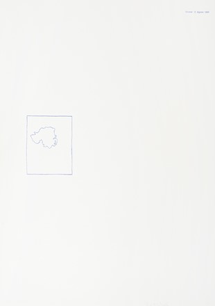  Alighiero Boetti  (Torino, 1940 - Roma, 1994) : 12 forme dal 10 giugno 1967.  - Auction Old Masters, Modern and Contemporary Art - Libreria Antiquaria Gonnelli - Casa d'Aste - Gonnelli Casa d'Aste