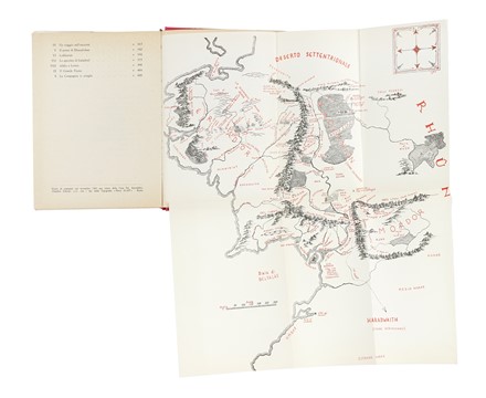  Tolkien J. R. R. : La Compagnia dell'anello. Parte prima della trilogia Il Signore degli anelli. Letteratura  - Auction Books, Autographs and Manuscripts - Libreria Antiquaria Gonnelli - Casa d'Aste - Gonnelli Casa d'Aste