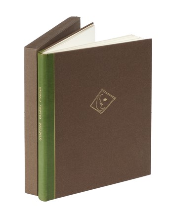  Goethe Johann Wolfgang von : Poesie. Libro d'Artista, Collezionismo e Bibliografia  Diego Valeri, Ugo Attardi  (Sori, 1923 - Roma, 2006)  - Auction Books, Autographs and Manuscripts - Libreria Antiquaria Gonnelli - Casa d'Aste - Gonnelli Casa d'Aste