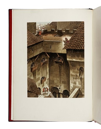  Le Sage Alain Rene : Le Diable boiteux. Illustrations de Robert Beltz. Grav�es sur bois couleurs par Th�o Schmied. Libro d'Artista, Legatura, Collezionismo e Bibliografia, Collezionismo e Bibliografia  Theo Schmied, Robert Beltz  - Auction Books, Autographs and Manuscripts - Libreria Antiquaria Gonnelli - Casa d'Aste - Gonnelli Casa d'Aste