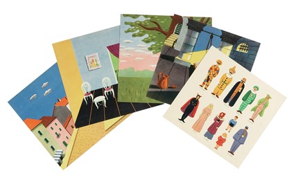  Munari Bruno : Il teatro dei bambini. Illustrati per l'infanzia, Libro d'Artista, Letteratura, Collezionismo e Bibliografia  - Auction Books, Autographs and Manuscripts - Libreria Antiquaria Gonnelli - Casa d'Aste - Gonnelli Casa d'Aste