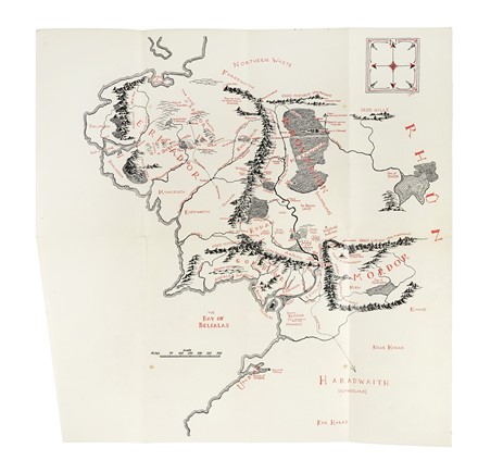  Tolkien J. R. R. : The Lord of the Rings. Part I (-III). Letteratura  - Auction Books, Autographs and Manuscripts - Libreria Antiquaria Gonnelli - Casa d'Aste - Gonnelli Casa d'Aste