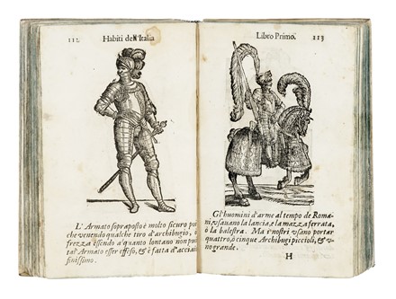  Vecellio Cesare : Habiti antichi overo Raccolta di figure delineate dal gran Titiano, e da Cesare Vecellio suo fratello, diligentemente intagliate, conforme alle nationi del mondo... Costume e moda, Figurato, Arte, Collezionismo e Bibliografia  - Auction Books, Autographs and Manuscripts - Libreria Antiquaria Gonnelli - Casa d'Aste - Gonnelli Casa d'Aste