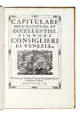Capitulare... Storia locale, Storia, Storia, Diritto e Politica, Storia, Diritto e Politica  - Auction Books, Autographs and Manuscripts - Libreria Antiquaria Gonnelli - Casa d'Aste - Gonnelli Casa d'Aste