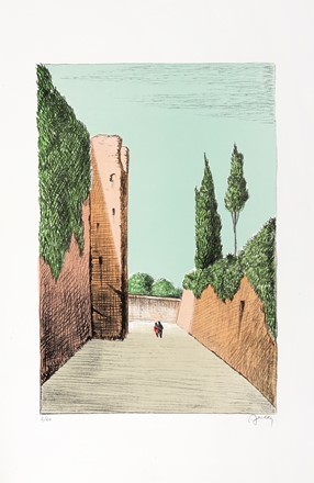  Autori vari : Lotto composto di 6 cartelle complete e 2 scomplete di incisioni.  Nino Caff�  (Alfedena, 1908 - Pesaro, 1975), Orfeo Tamburi  (Jesi, 1810 - Parigi, 1994), Sigfrido Bartolini  (Pistoia, 1932 - Firenze, 2007), Gaetano Pompa  (1998, 1933)  - Asta Arte Antica, Moderna e Contemporanea [parte II] - Libreria Antiquaria Gonnelli - Casa d'Aste - Gonnelli Casa d'Aste